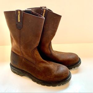 Mens CAT work boots